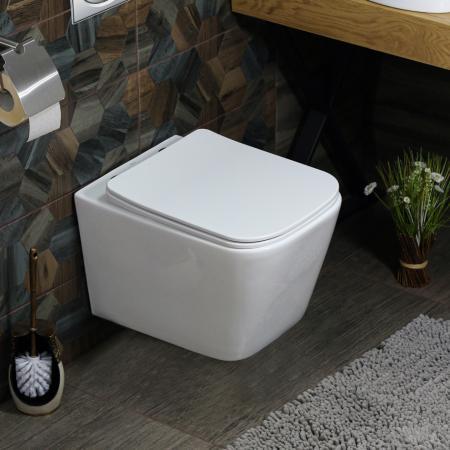 MELANA Унитаз подвесной безободковый MLN-B2344